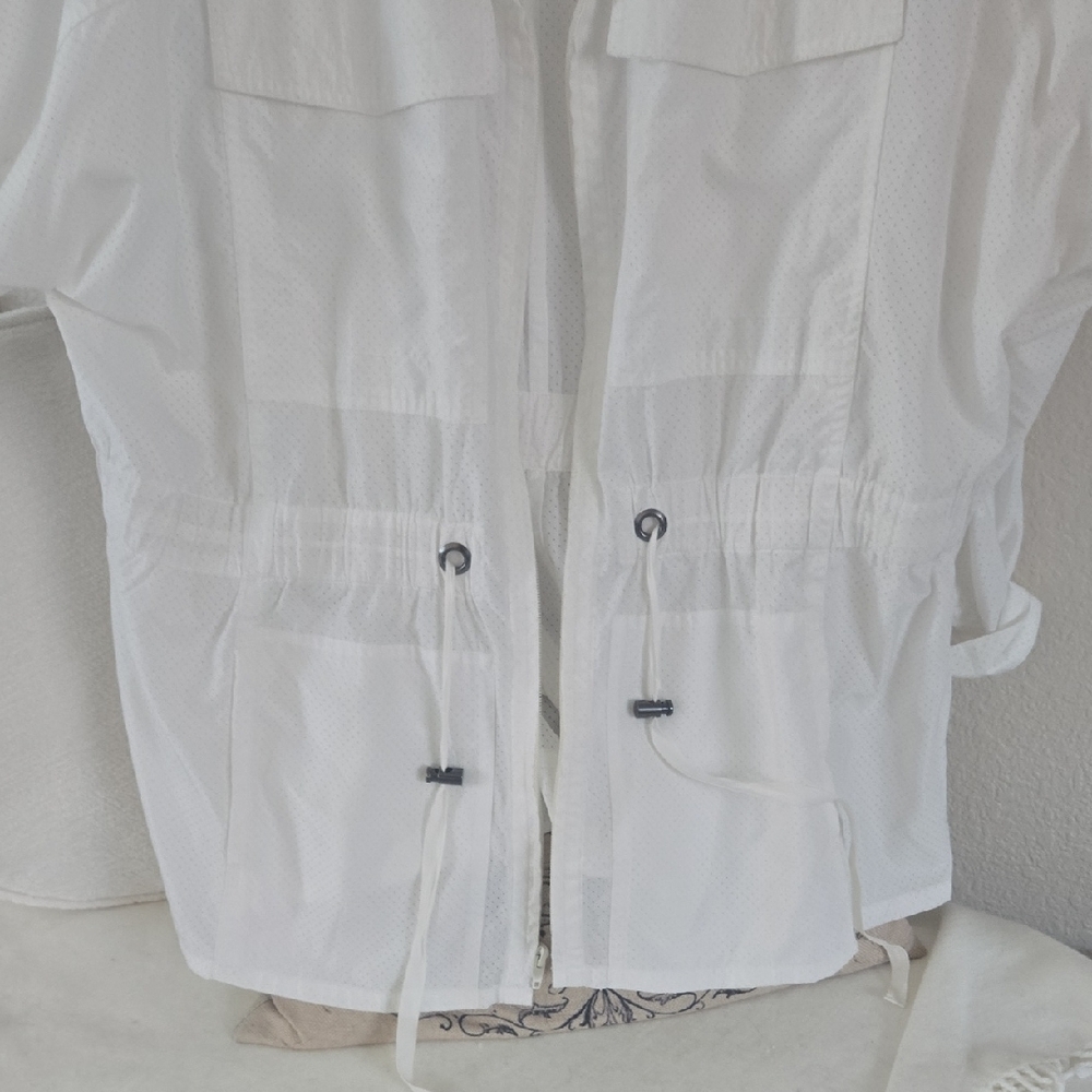 CAbi White Utility Jacket L - Picture 5 of 8